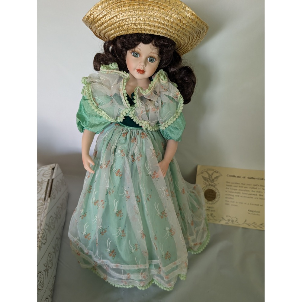 Kingstate The Dollcrafter Scarlett Porcelain Doll Prestige Collection Limited Ed